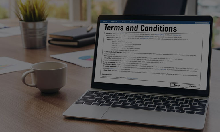  terms and conditions banner