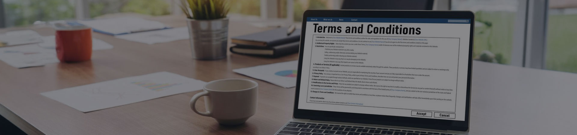  terms and conditions banner
